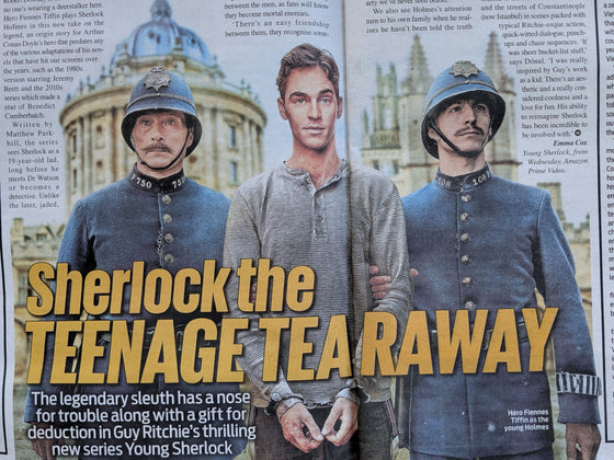 Daily Mail Weekend Magazine February 28 2026 - Hero Tiffin Fiennes Young Sherlock