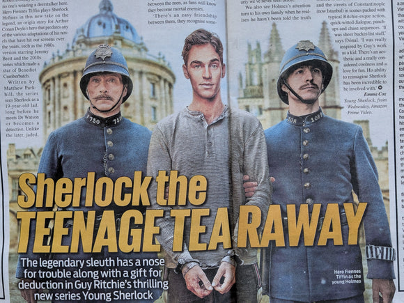 Daily Mail Weekend Magazine February 28 2026 - Hero Tiffin Fiennes Young Sherlock