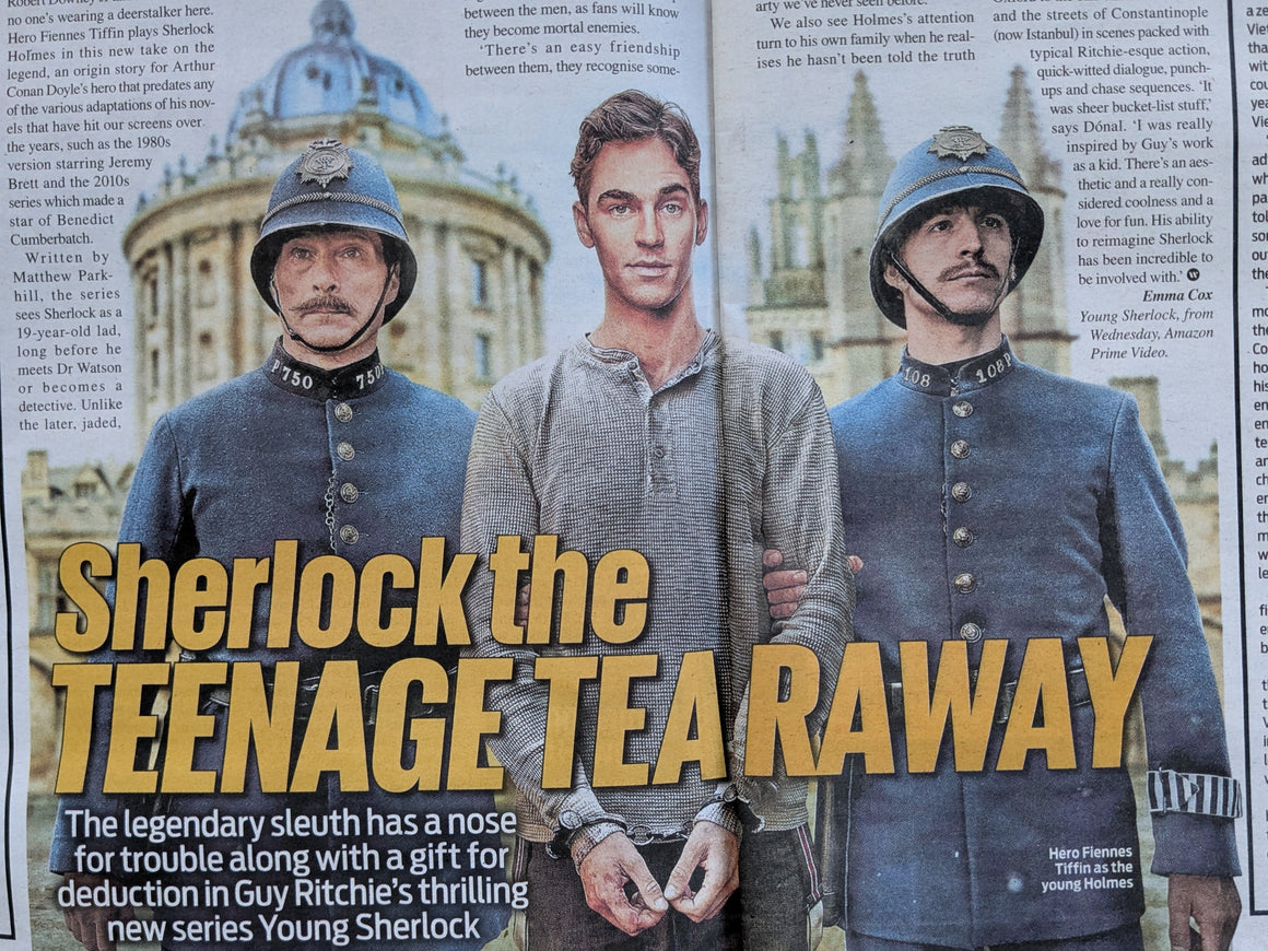 Daily Mail Weekend Magazine February 28 2026 - Hero Tiffin Fiennes Young Sherlock