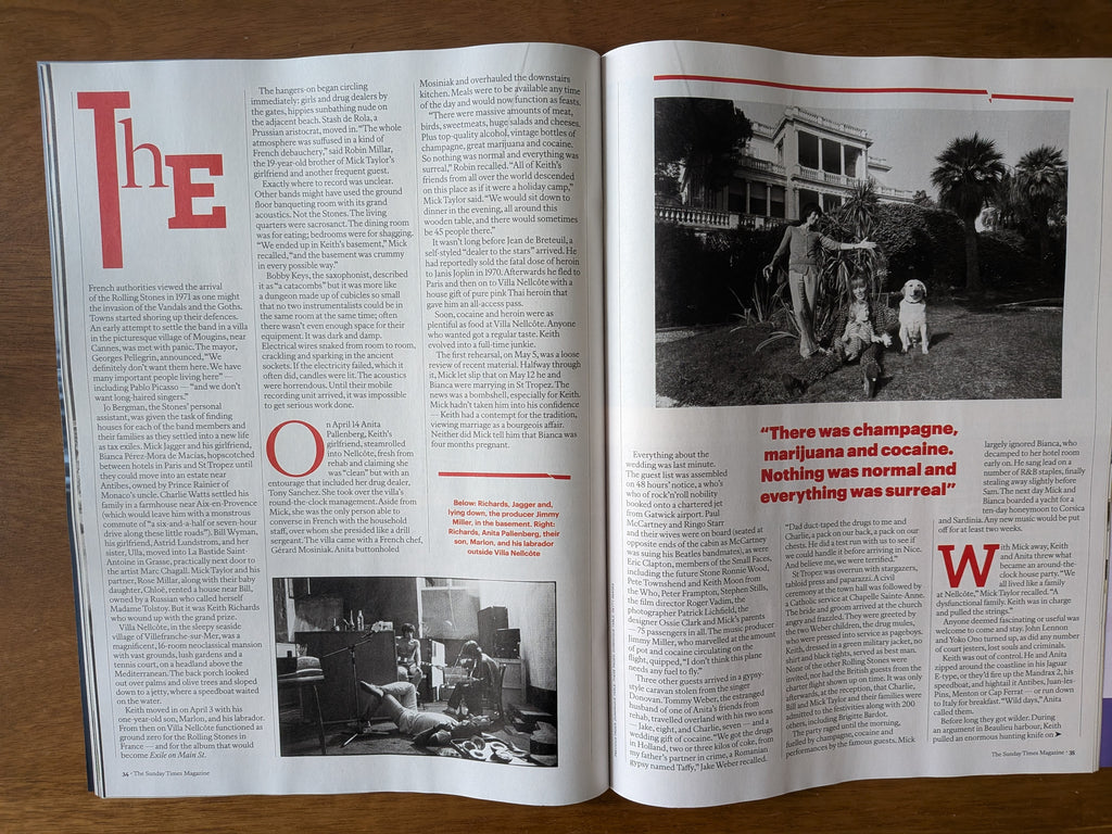 SUNDAY TIMES Magazine 10th May 2026 The Rolling Stones