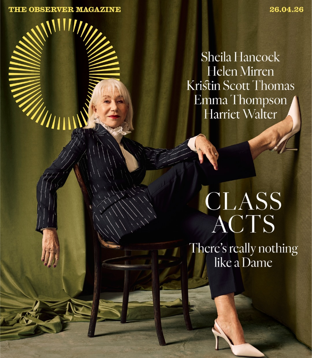OBSERVER Magazine April 26 2026 HELEN MIRREN Collectors Cover