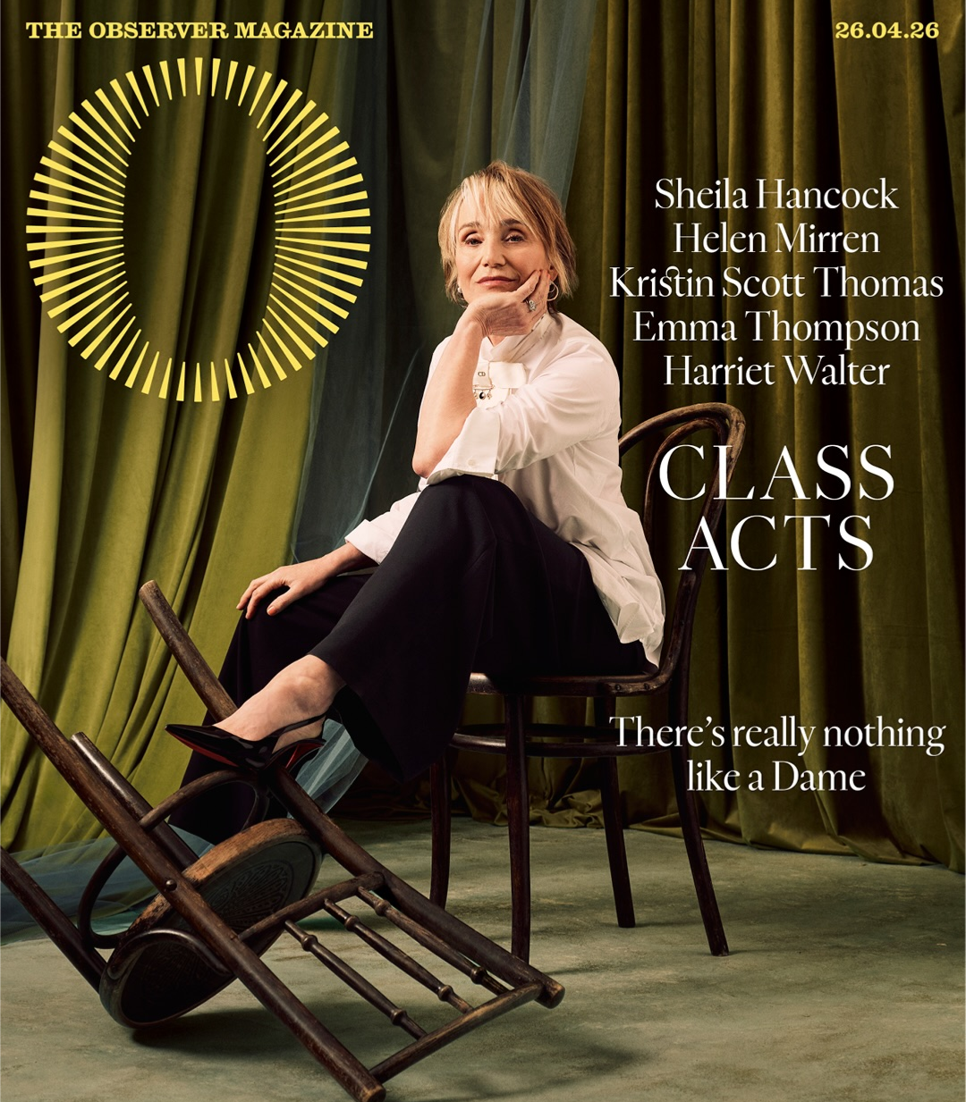 OBSERVER Magazine April 26 2026 Kristin Scott Thomas Collectors Cover