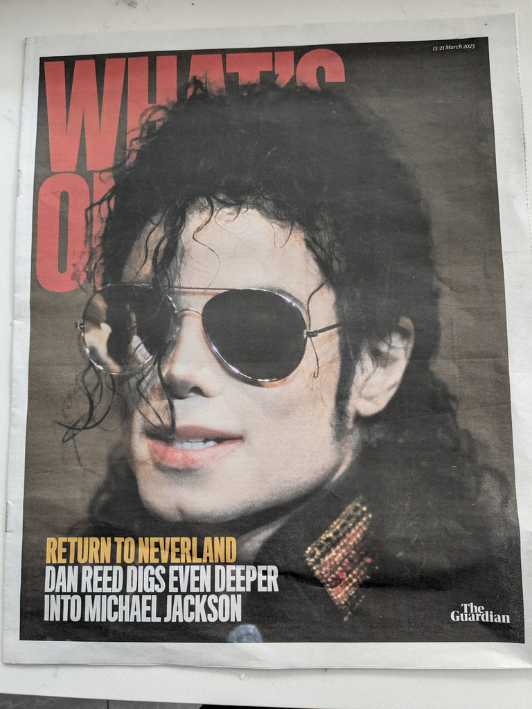 Guardian What’s On Supplement 15th March 2025 15/3/25 Michael Jackson