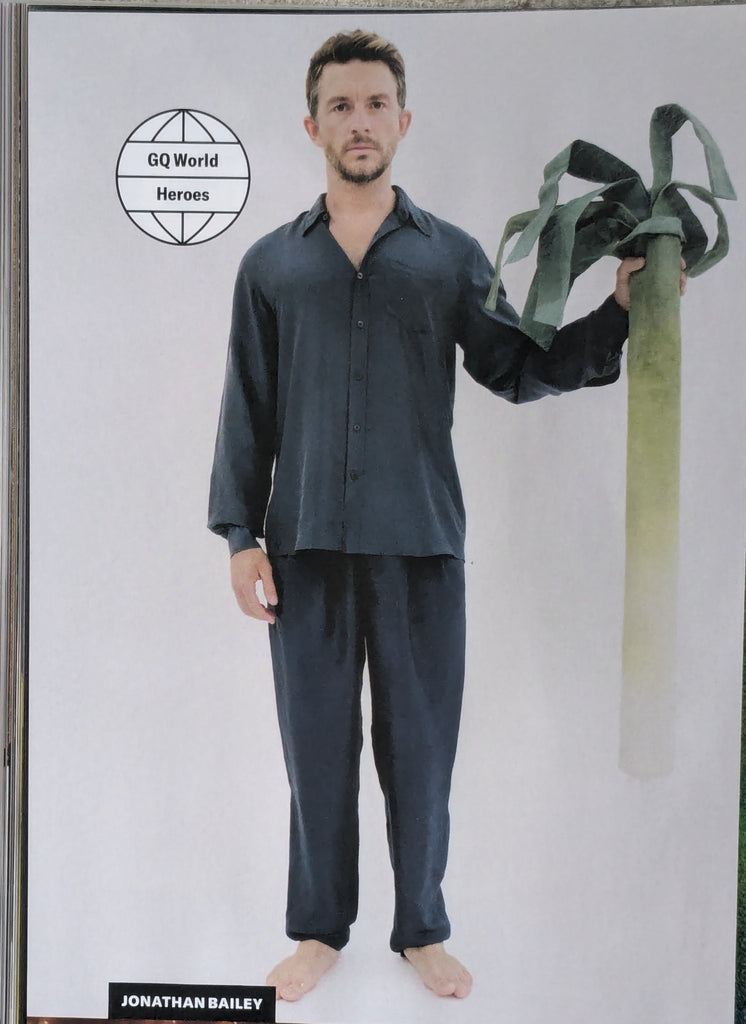 BRITISH GQ Magazine August 2025 Jonathan Bailey William Gao Heartstopper