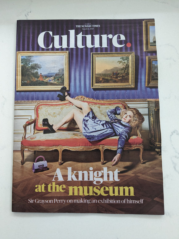 Culture Magazine 16 March 2025 Sir Grayson Perry