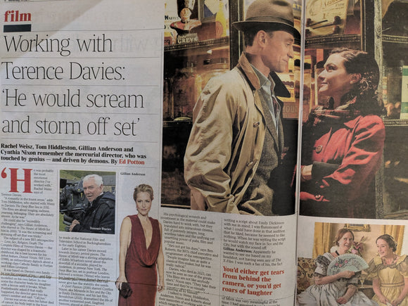 TIMES REVIEW 1th November 2025 BRYAN CRANSTON Tom Hiddleston Gillian Anderson