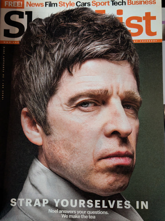 SHORTLIST Magazine 2015 NOEL GALLAGHER Oasis