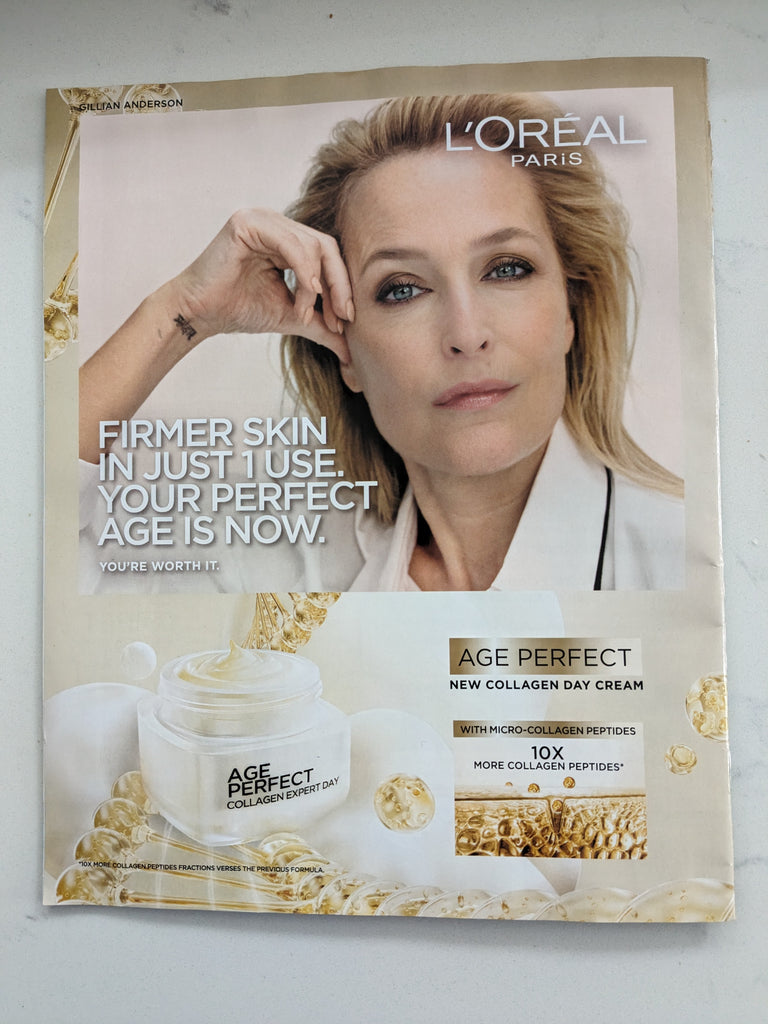 YOU Magazine March 16 2025 GILLIAN ANDERSON back cover