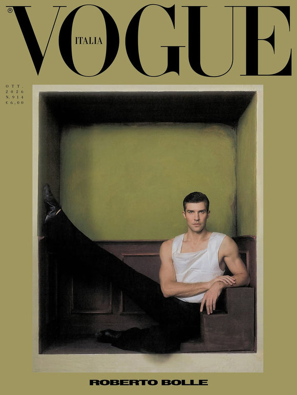 Vogue Italia October 2026 Roberto Bolle By Szilveszter Makó