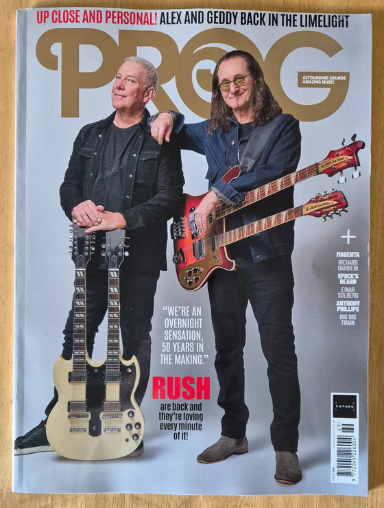 Prog Magazine (UK) - April 2026 (169) - Rush - Includes Alex & Geddy Art Card