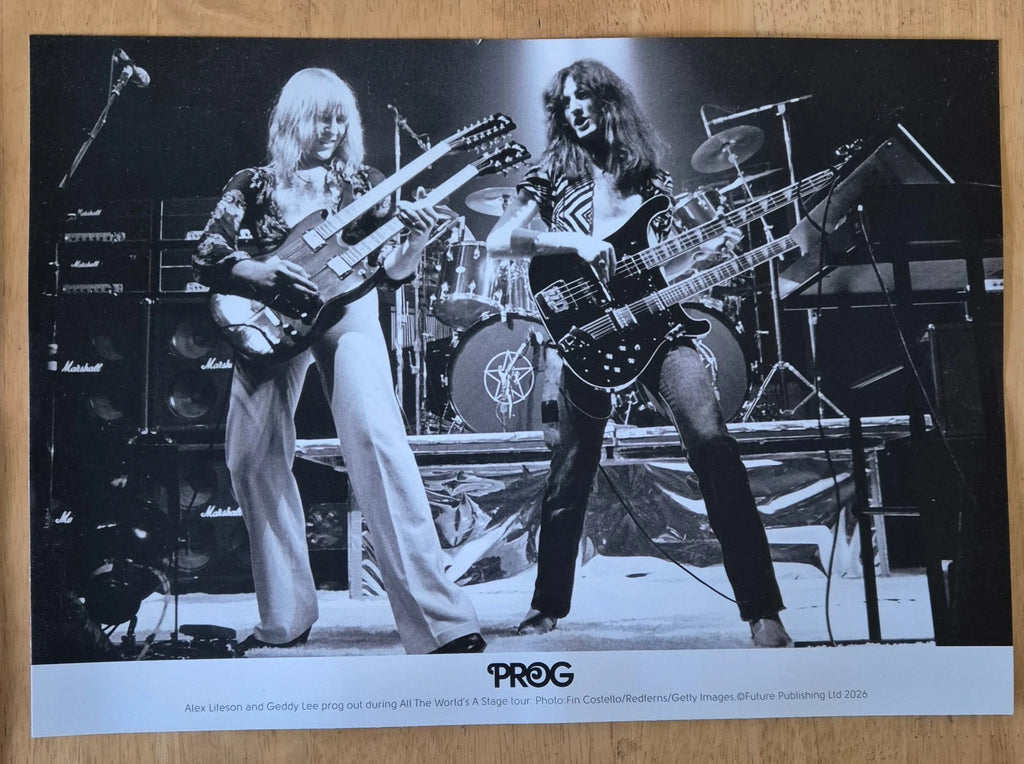 Prog Magazine (UK) - April 2026 (169) - Rush - Includes Alex & Geddy Art Card