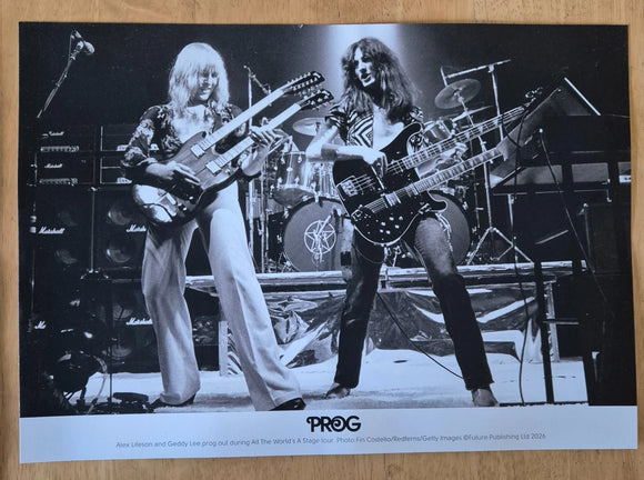 Prog Magazine (UK) - April 2026 (169) - Rush - Includes Alex & Geddy Art Card