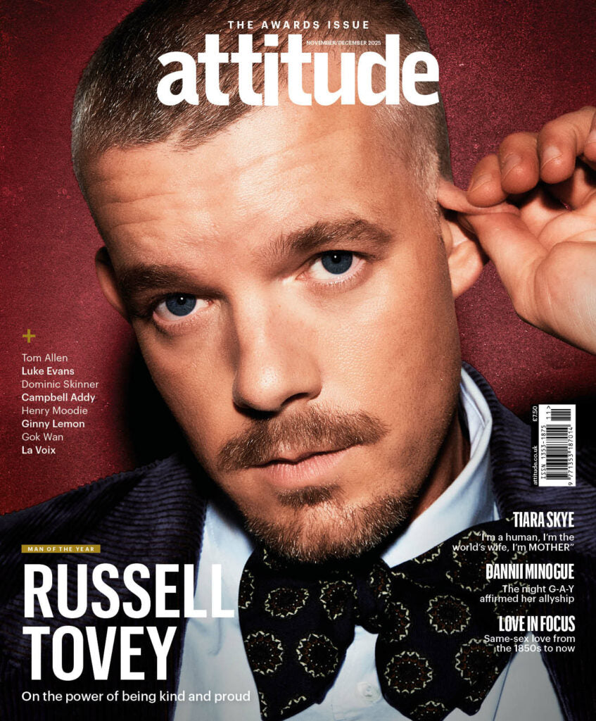 Attitude Magazine November/December 2025 - Russell Tovey