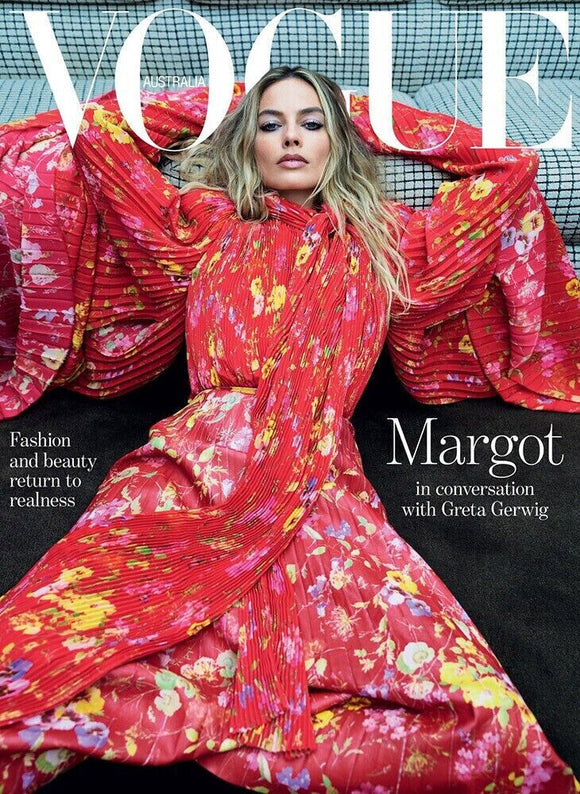 Vogue Australia Magazine August 2023 Margot Robbie Barbie Movie Greta Grewig