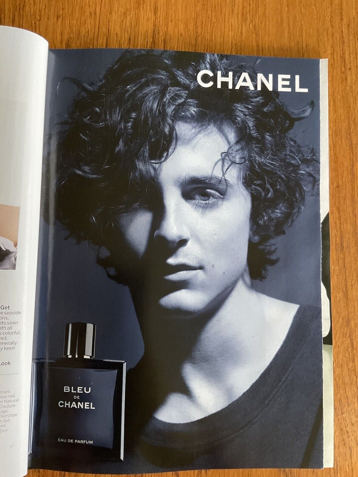 TIMOTHEE CHALAMET - CHANEL US VOGUE MAGAZINE - AUGUST 2023 - BRAND NEW