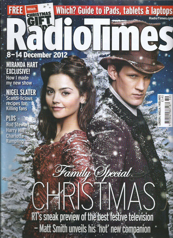 Radio Times Magazine 8-14 December 2012 Jenna Coleman Matt Smith