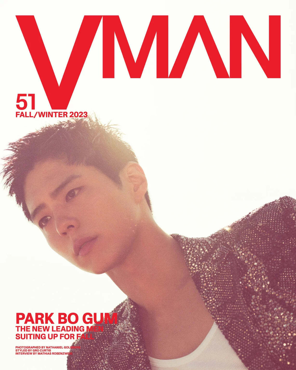 Vman Magazine Issue 51 Park Bo Gum