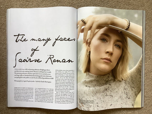 British Harper's Bazaar (UK) Magazine October 2023 - Icons - Saoirse Ronan Cover