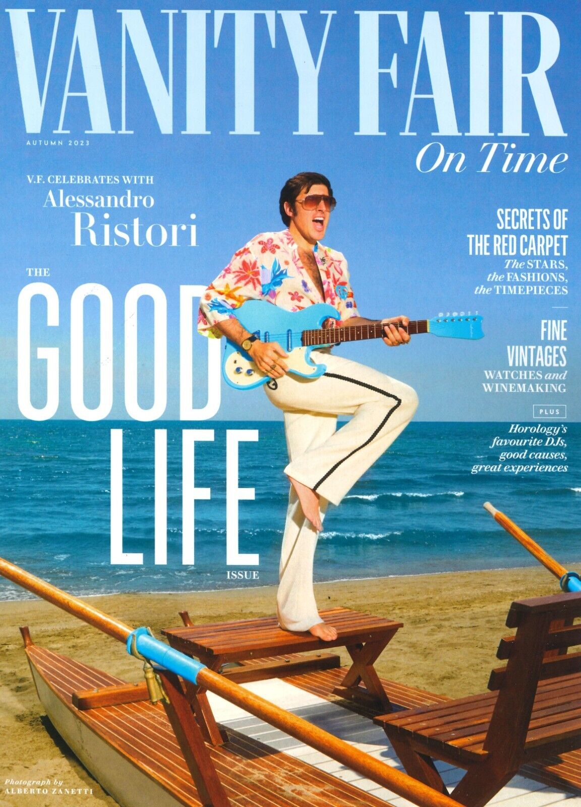Vanity Fair Magazine On Time Alessandro Ristori, Emma Thynn, Watches A -  YourCelebrityMagazines
