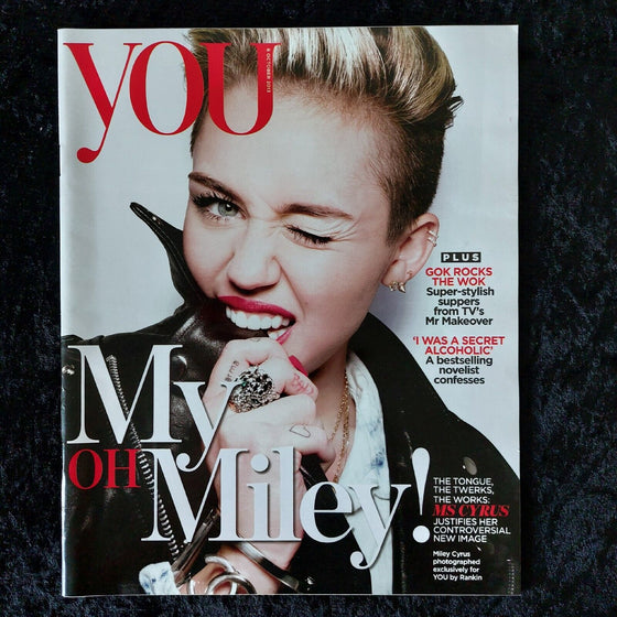 MILEY CYRUS - You Magazine (OCT 2013)
