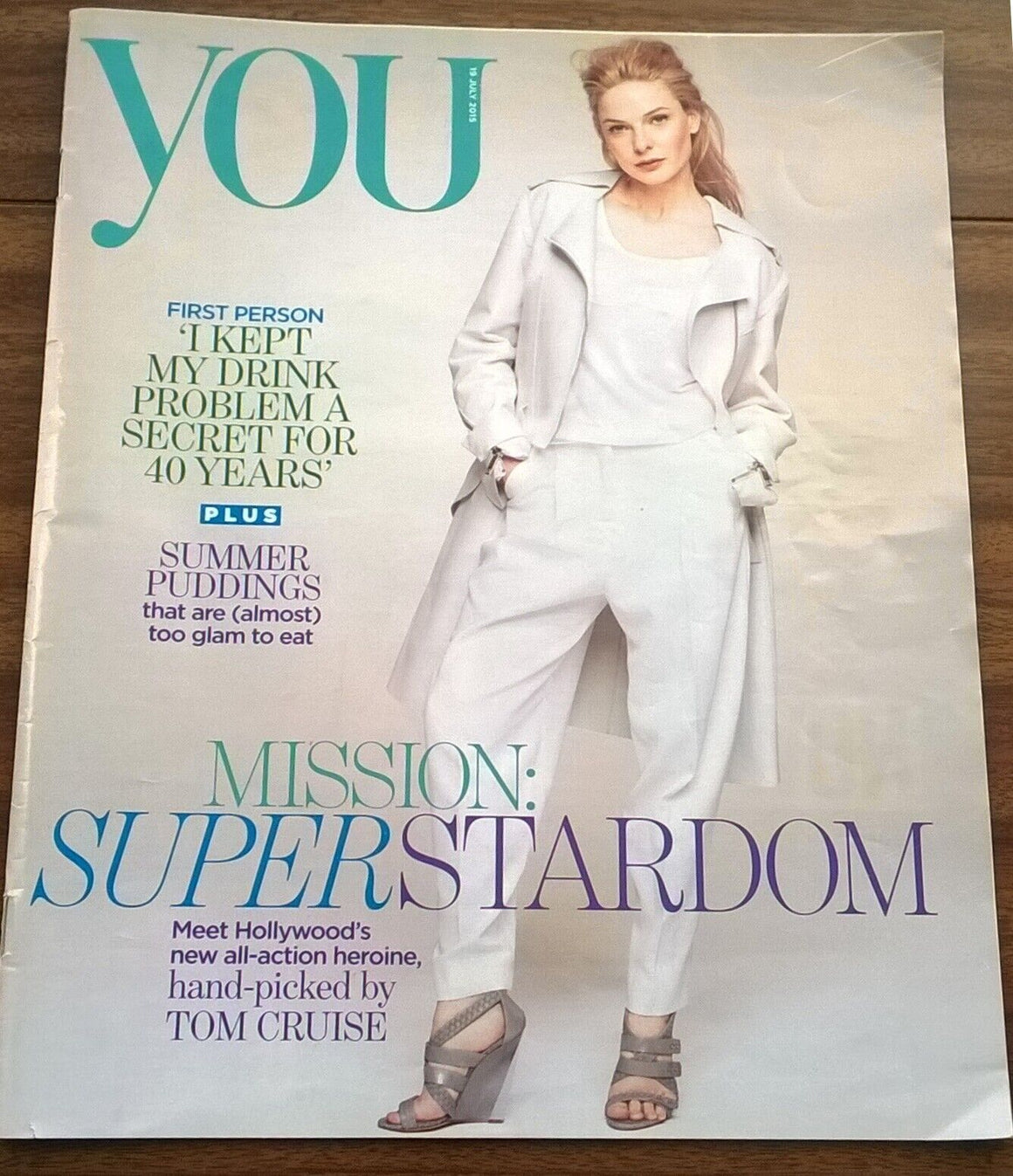 TV MAGAZINE JUNE 2013 THE WHITE QUEEN MAX IRONS REBECCA FERGUSON