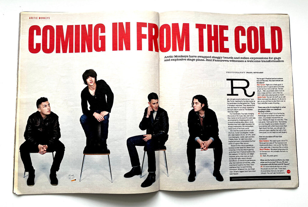 SHORTLIST MAGAZINE - ISSUE 189 - REVOLUTION IN THEIR HEADS - ARCTIC MONKEYS