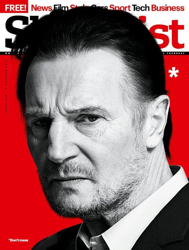 Liam Neeson – Shortlist Magazine – 4 October 2012 Sam Riley