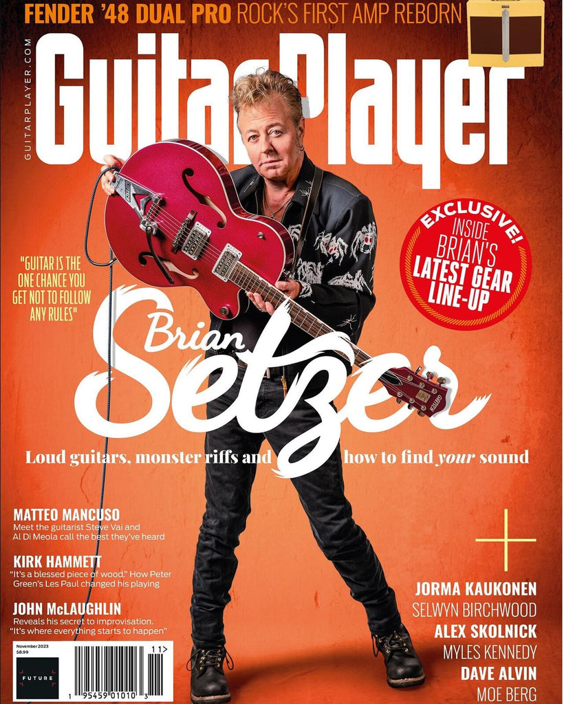 Guitar Player Magazine November 2023 Brian Setzer