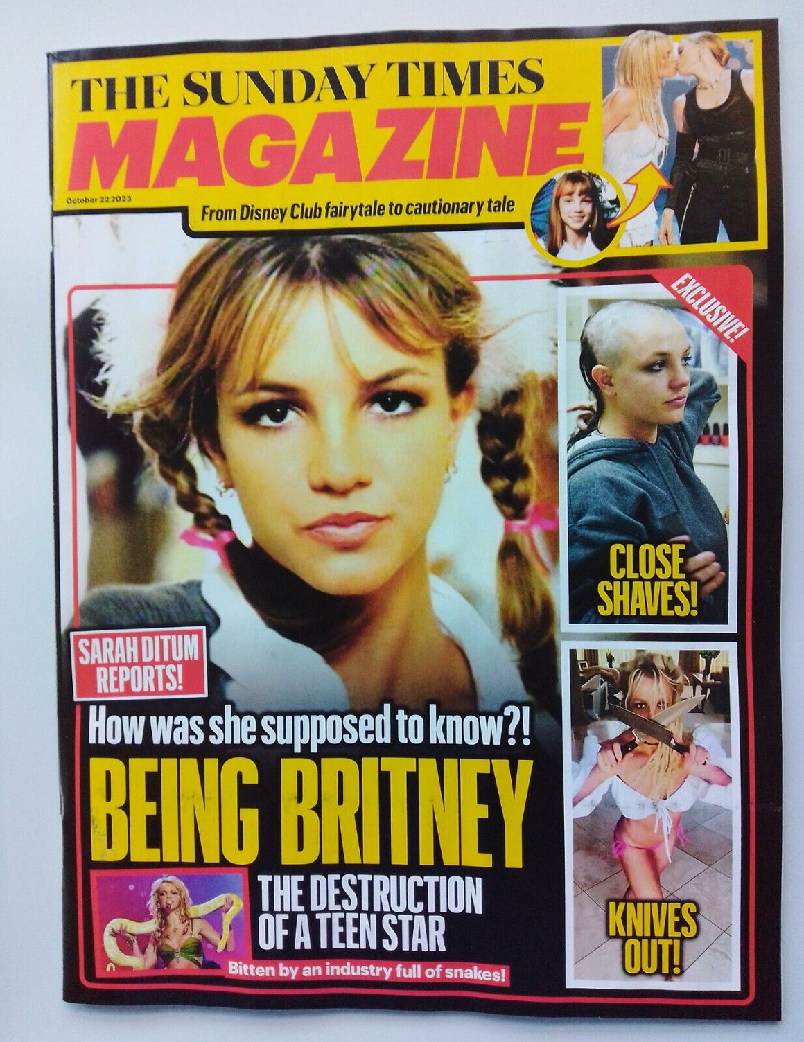 The Sunday Times Magazine 22nd October 2023 The Britney Spears Edition