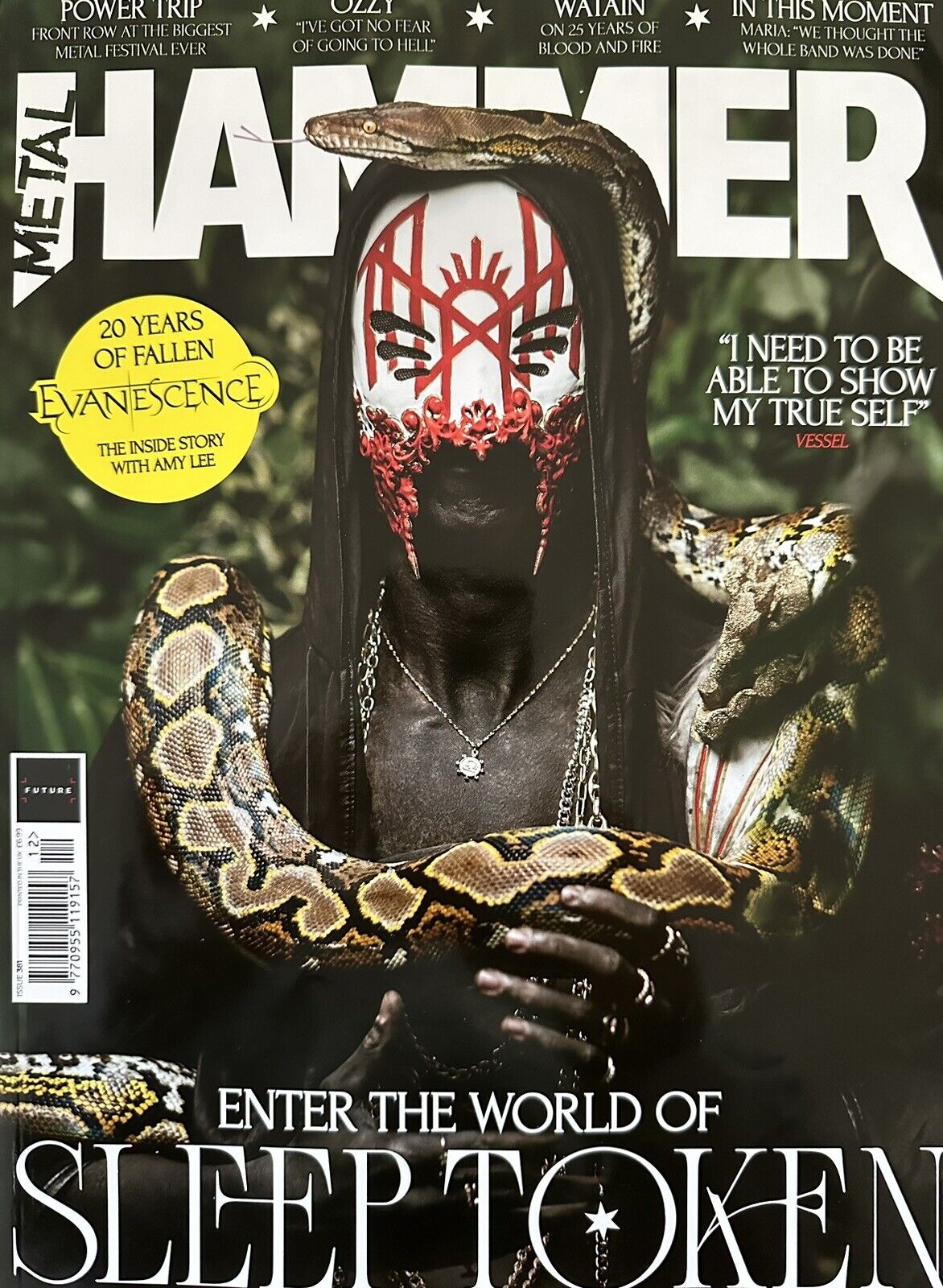 Metal Hammer UK Magazine December 2023 Issue 381 - Sleep Token - NEW -  YourCelebrityMagazines