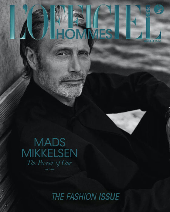 L'OFFICIEL MEN France Fall 2023 Magazine - Mads Mikkelsen Cover