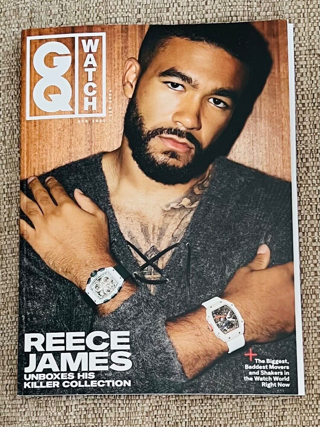 GQ Watch Magazine December 2023/January 2024 Reece James Jonathan Bail ...