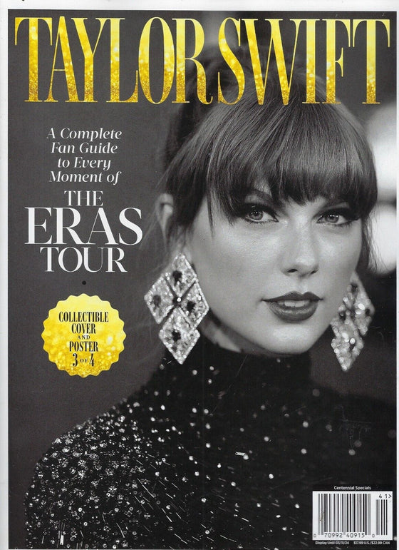 Taylor Swift The ERAS Tour Cover 3 of 4 2023 (FREE USA SHIPPING)