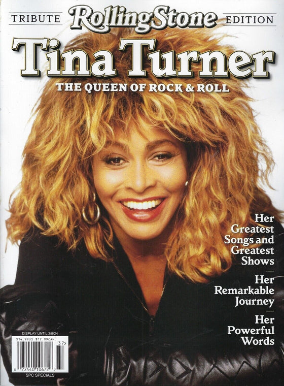 Rolling Stone Tribute Magazine Tina Turner The Queen of Rock & Roll (FREE US Shipping)