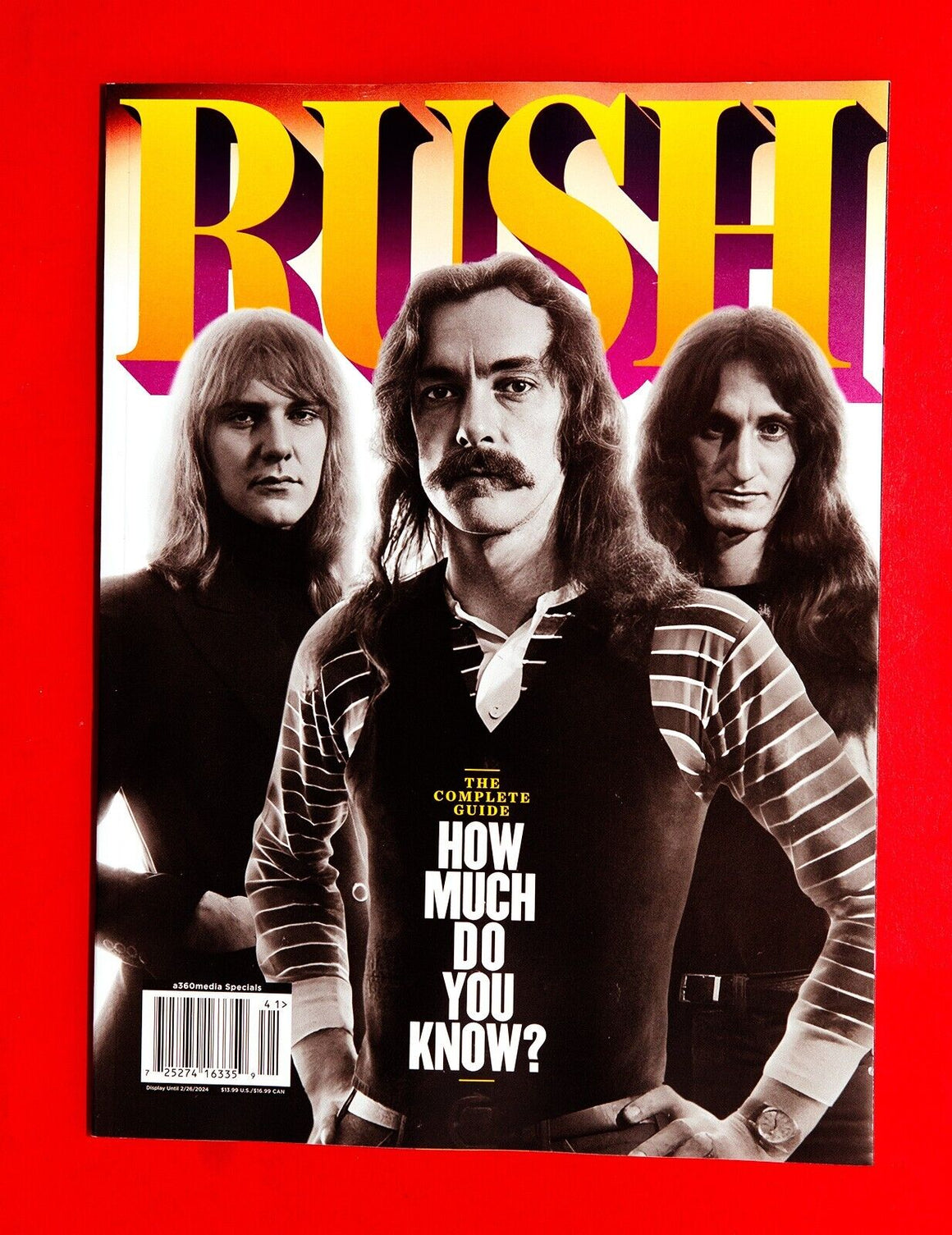 RUSH - THE COMPLETE GUIDE MAGAZINE - BRAND NEW 2023 Neil Peart (FREE USA Shipping)
