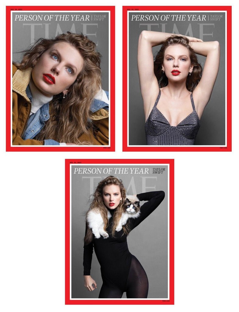TIME Person Of The Year 2023 - Taylor Swift - Random Cover (Worldwide Delivery)