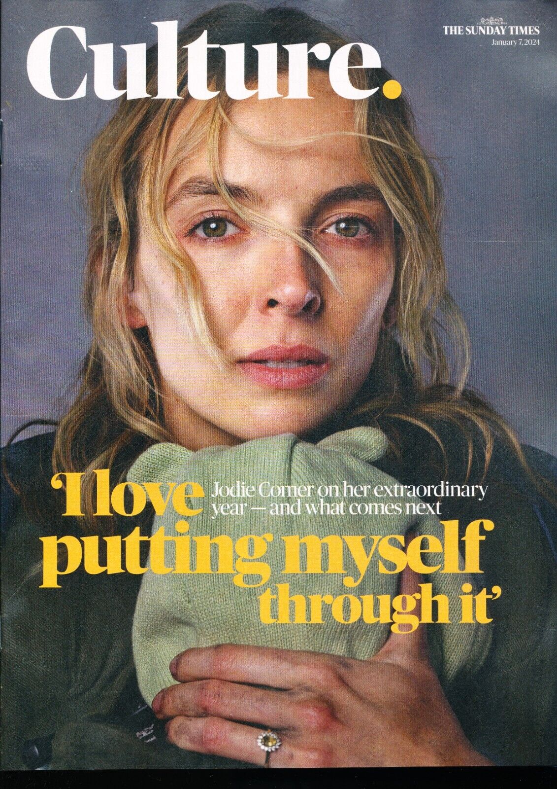 CULTURE Magazine 07/01/2024 Jodie Comer Cover - Jamie Dornan