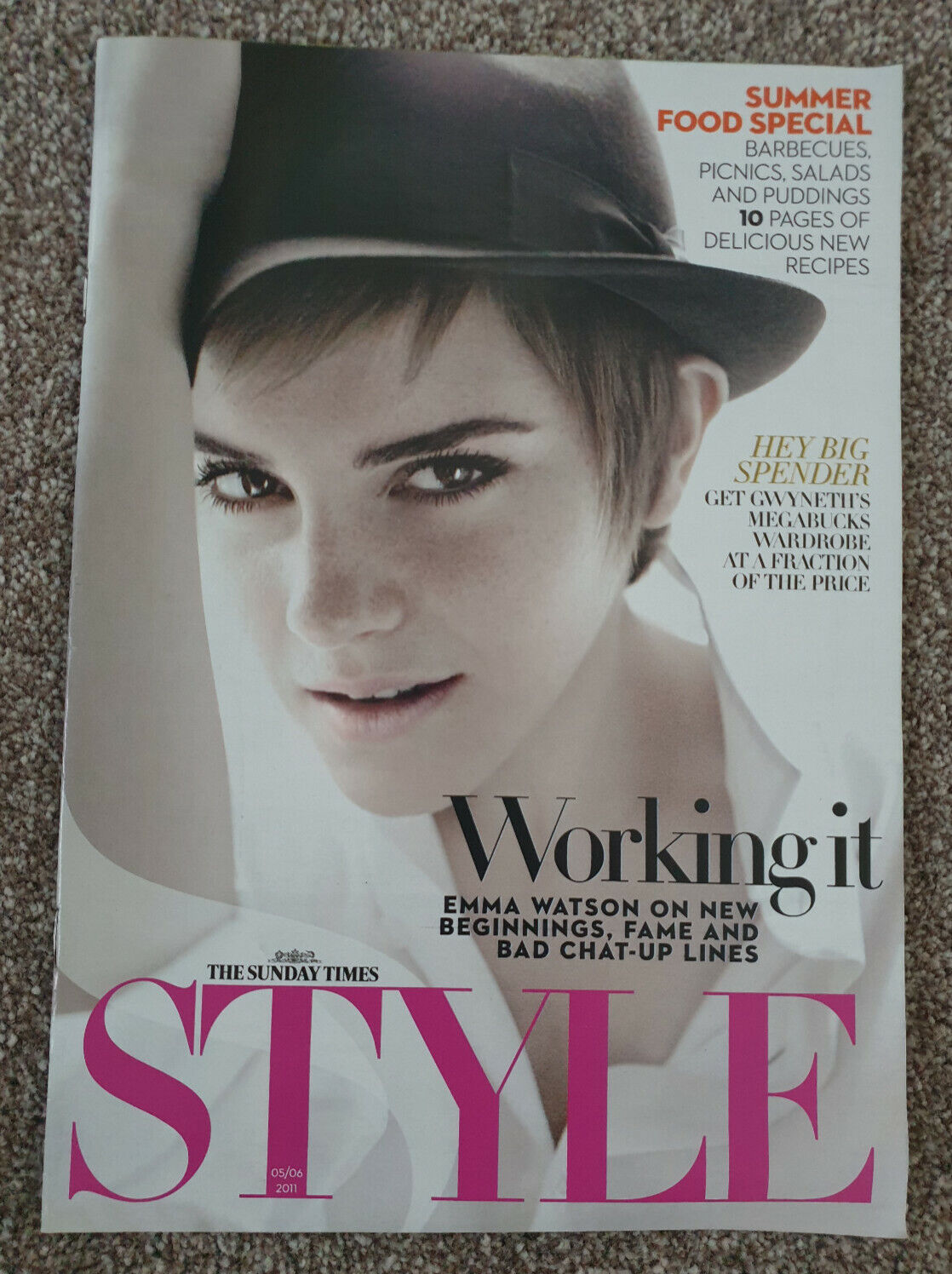 Style magazine - Emma Watson cover (5 June 2011) Harry Potter