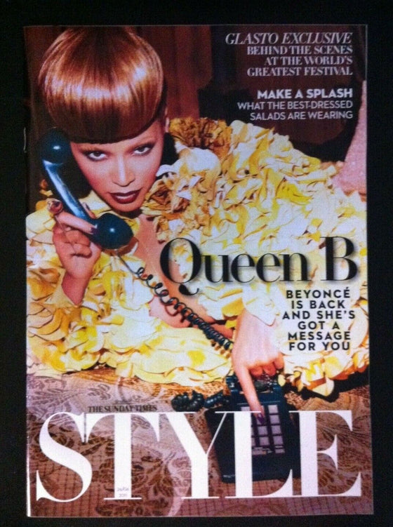 STYLE magazine 26/06/2011 BEYONCE COVER FEATURE