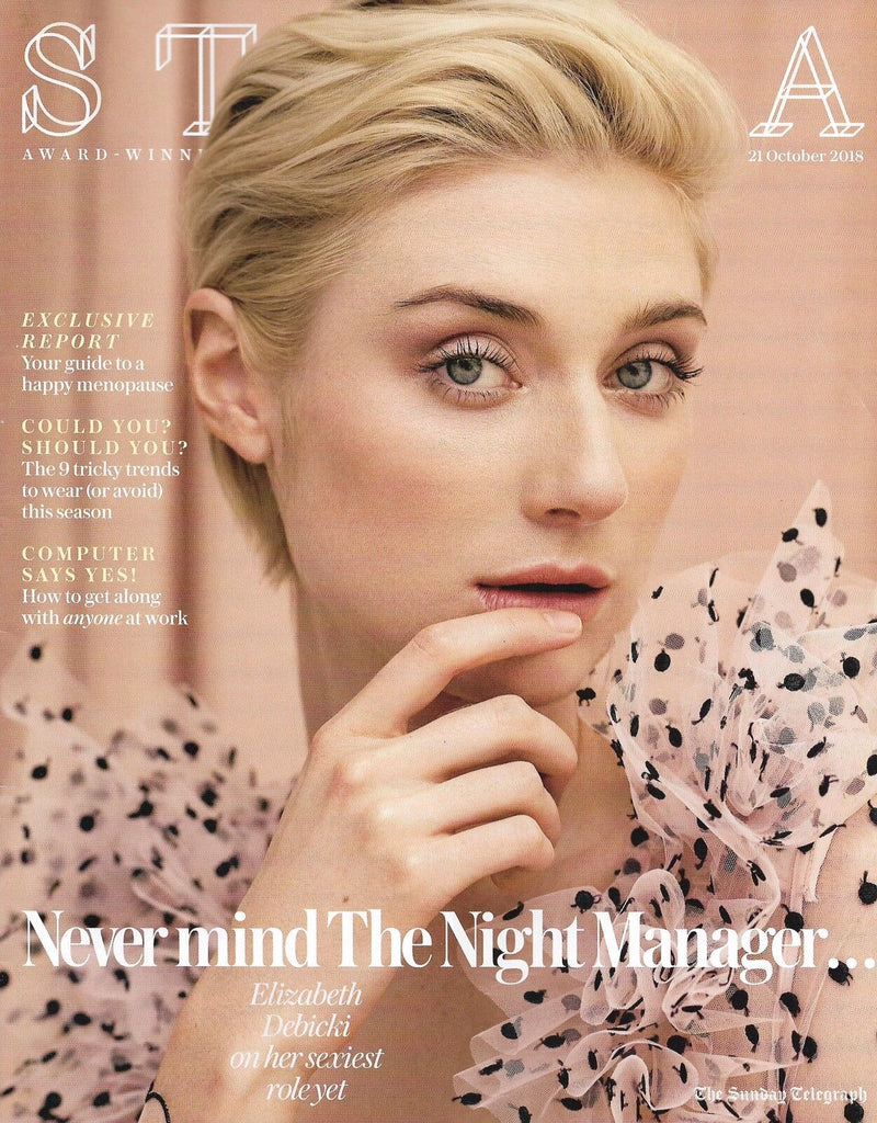 Stella magazine - ELIZABETH DEBICKI Cover & Interview (21 October 2018)