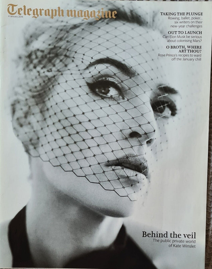 Telegraph Magazine - 4 January 2014 - Kate Winslet cover Oscar Isaac