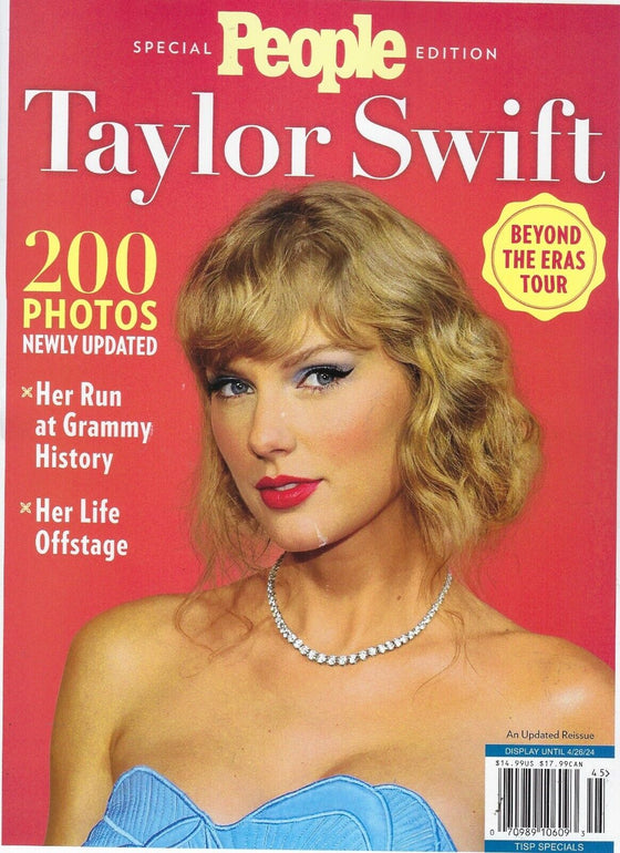 People Special Edition Taylor Swift Magazine 2024 (Shipped from the USA)