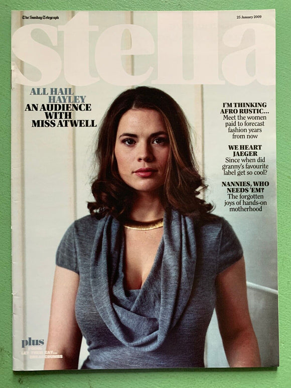 STELLA magazine (UK) 24-January-2009 HAYLEY ATWELL Model Ulrike Theusner Jaeger