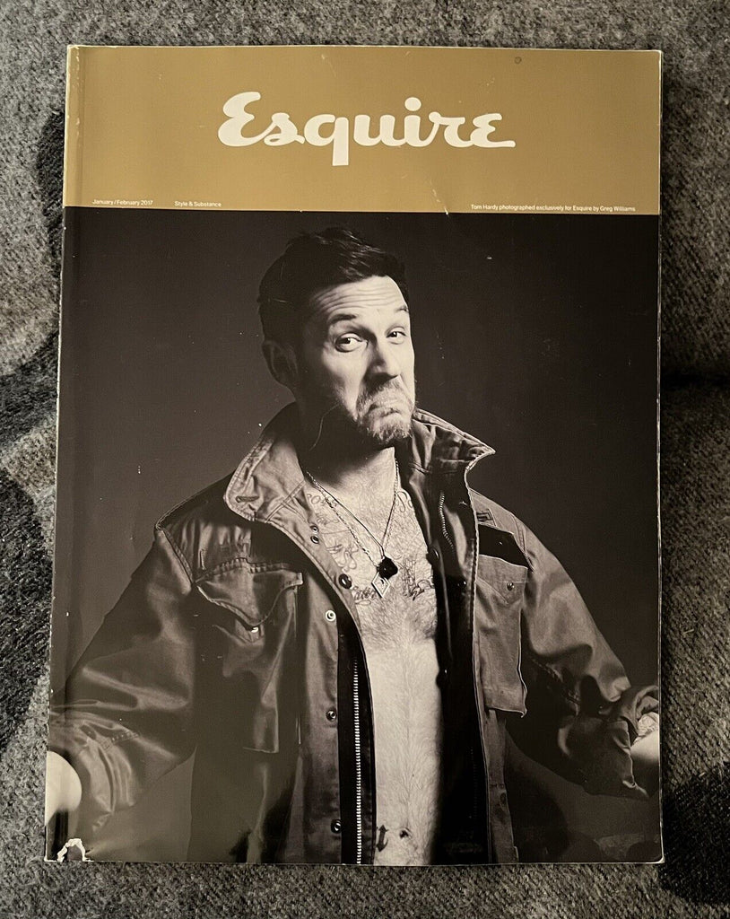 Esquire Magazine January/February 2017 Tom Hardy Subscribers Edition