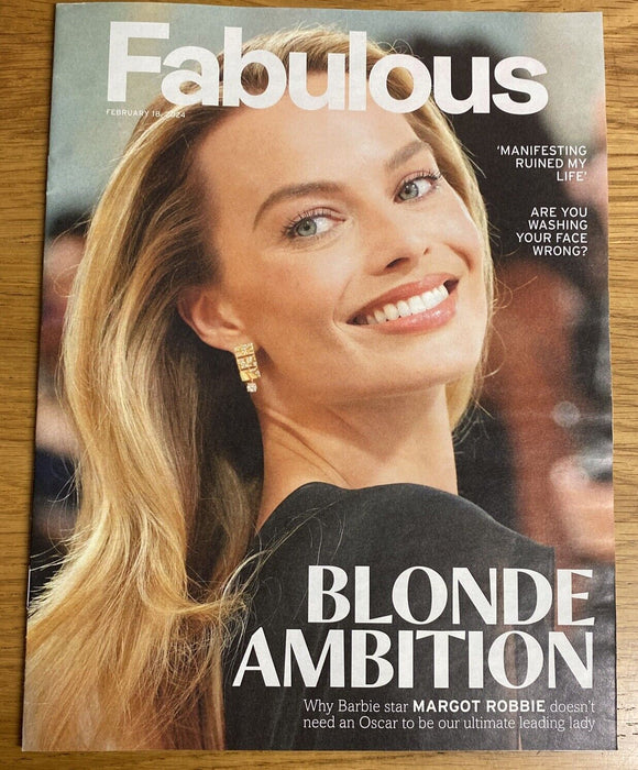 The Sun - Fabulous Magazine (18/02/2024) - MARGOT ROBBIE Barbie