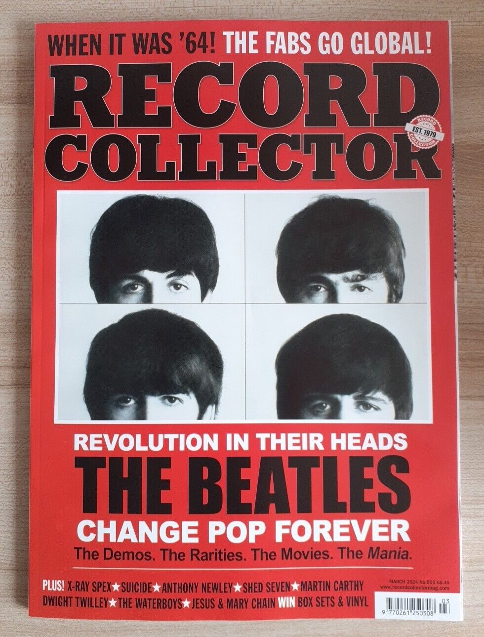 RECORD COLLECTOR #555 March 2024 The Beatles