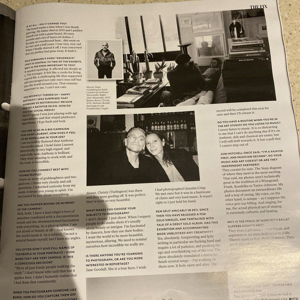 Michael Stipe R.E.M. サイン入写真集 REM R.E.M. - Signed Limited Edition Oversize Print (1996), 2020 for