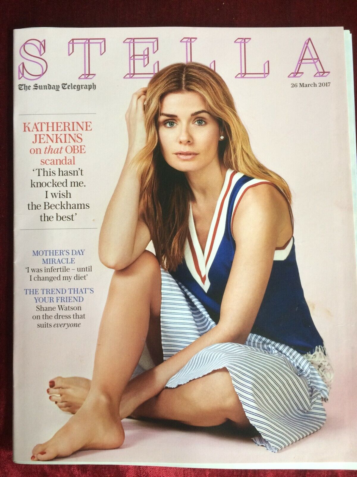 STELLA Magazine March 2017 KATHERINE JENKINS YourCelebrityMagazines stella-magazine-march-2017-katherine-jenkins-yourcelebritymagazines