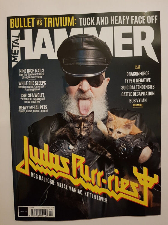 Metal Hammer #385 April 2024 JUDAS PRIEST Rob Halford While She Sleeps
