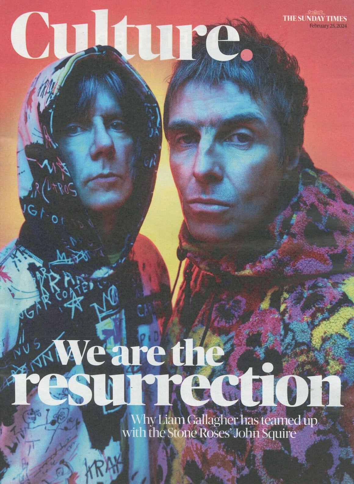 Culture Magazine February 25 2024 Liam Gallagher & John Squire